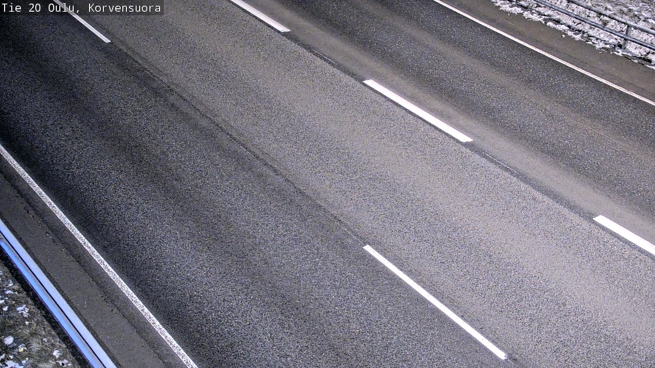 Kelikamerat Kuva Tie 20 Oulu Korvensuora, Oulu, Pohjois-Pohjanmaa