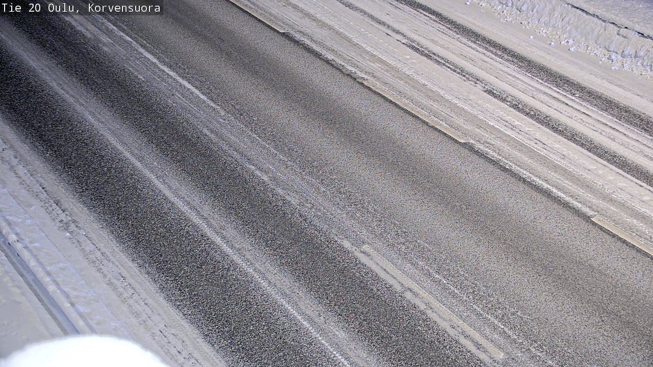 Kelikamerat Kuva Tie 20 Oulu Korvensuora, Oulu, Pohjois-Pohjanmaa