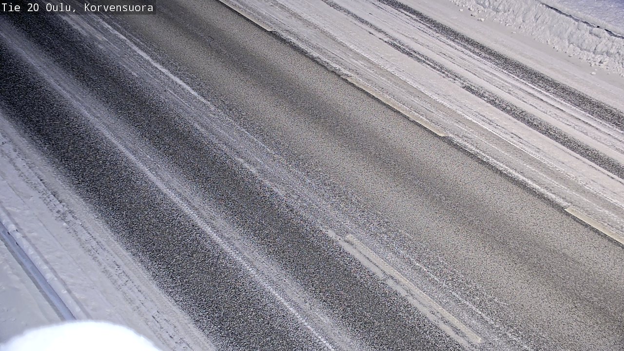 Kelikamerat Kuva Tie 20 Oulu Korvensuora, Oulu, Pohjois-Pohjanmaa