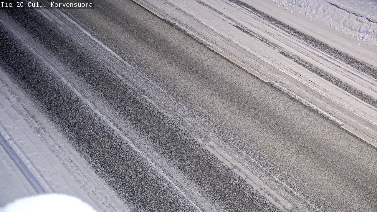 Kelikamerat Kuva Tie 20 Oulu Korvensuora, Oulu, Pohjois-Pohjanmaa