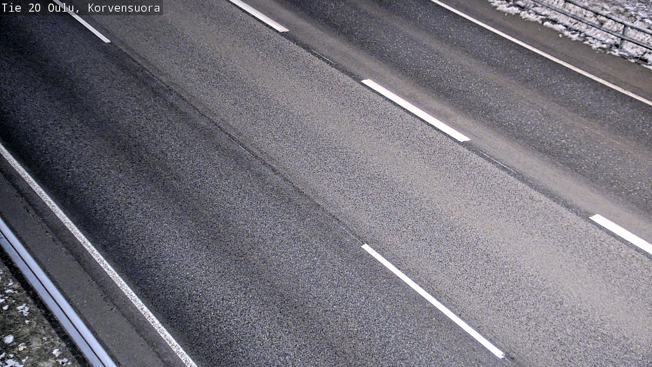 Kelikamerat Kuva Tie 20 Oulu Korvensuora, Oulu, Pohjois-Pohjanmaa