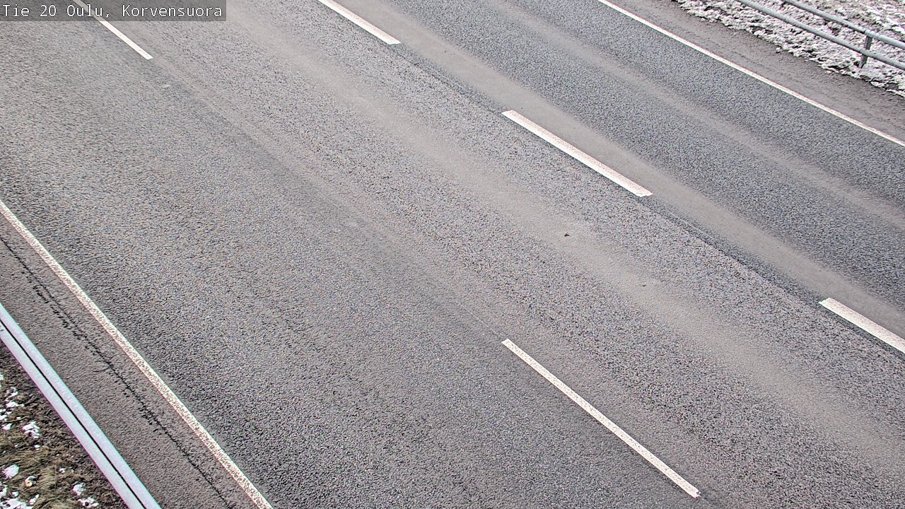 Kelikamerat Kuva Tie 20 Oulu Korvensuora, Oulu, Pohjois-Pohjanmaa