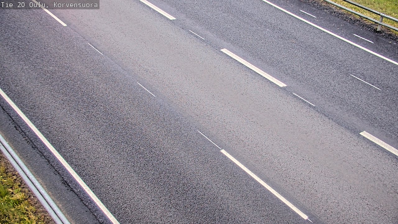 Weather Camera Image Väg 20 Uleåborg Korvensuora, Oulu, Pohjois-Pohjanmaa