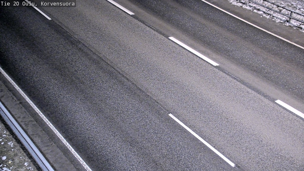 Kelikamerat Kuva Tie 20 Oulu Korvensuora, Oulu, Pohjois-Pohjanmaa