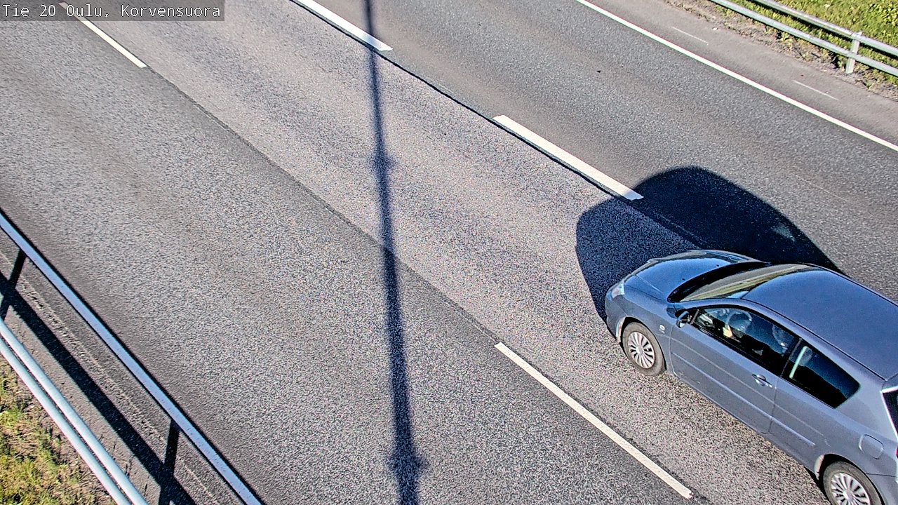 Kelikamerat Kuva Tie 20 Oulu Korvensuora, Oulu, Pohjois-Pohjanmaa