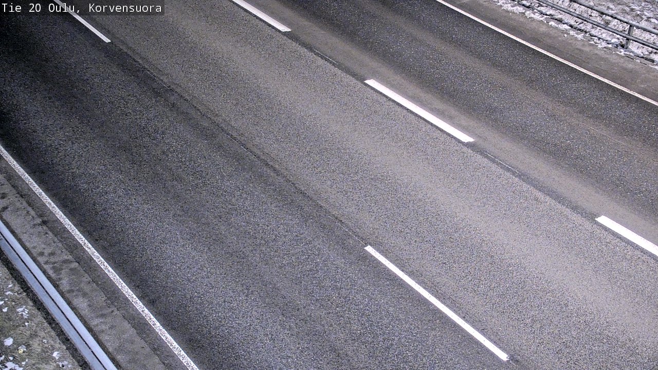 Kelikamerat Kuva Tie 20 Oulu Korvensuora, Oulu, Pohjois-Pohjanmaa