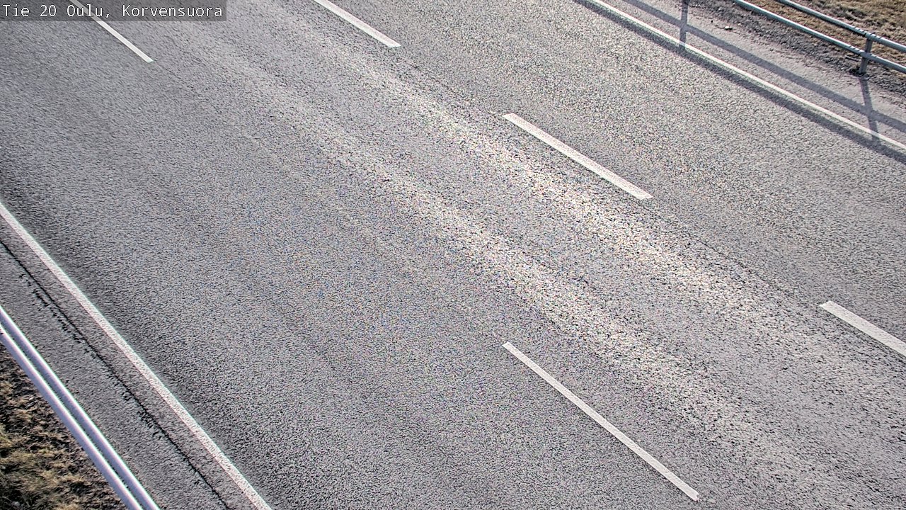 Weather Camera Image Road 20 Oulu Korvensuora, Oulu, Pohjois-Pohjanmaa
