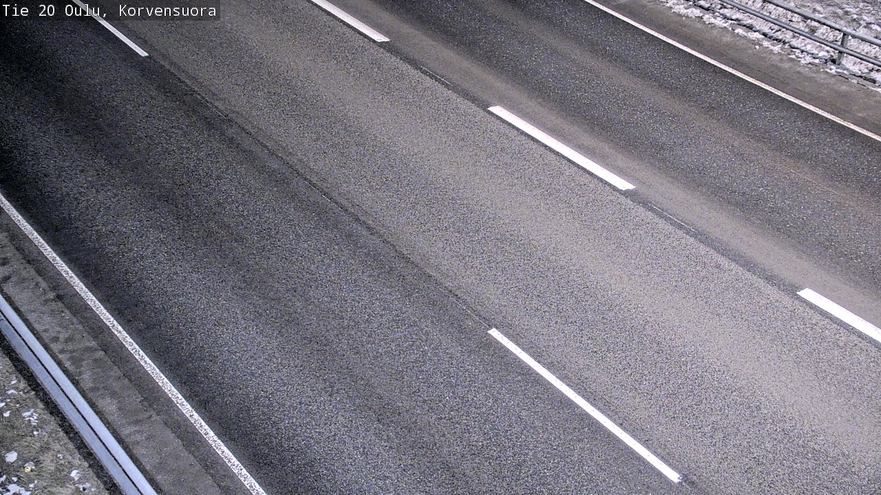 Kelikamerat Kuva Tie 20 Oulu Korvensuora, Oulu, Pohjois-Pohjanmaa