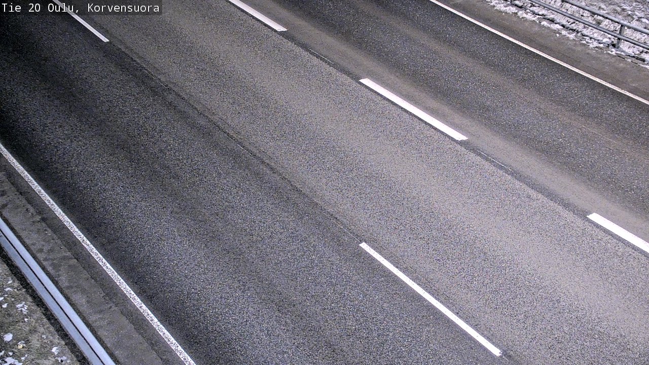 Kelikamerat Kuva Tie 20 Oulu Korvensuora, Oulu, Pohjois-Pohjanmaa