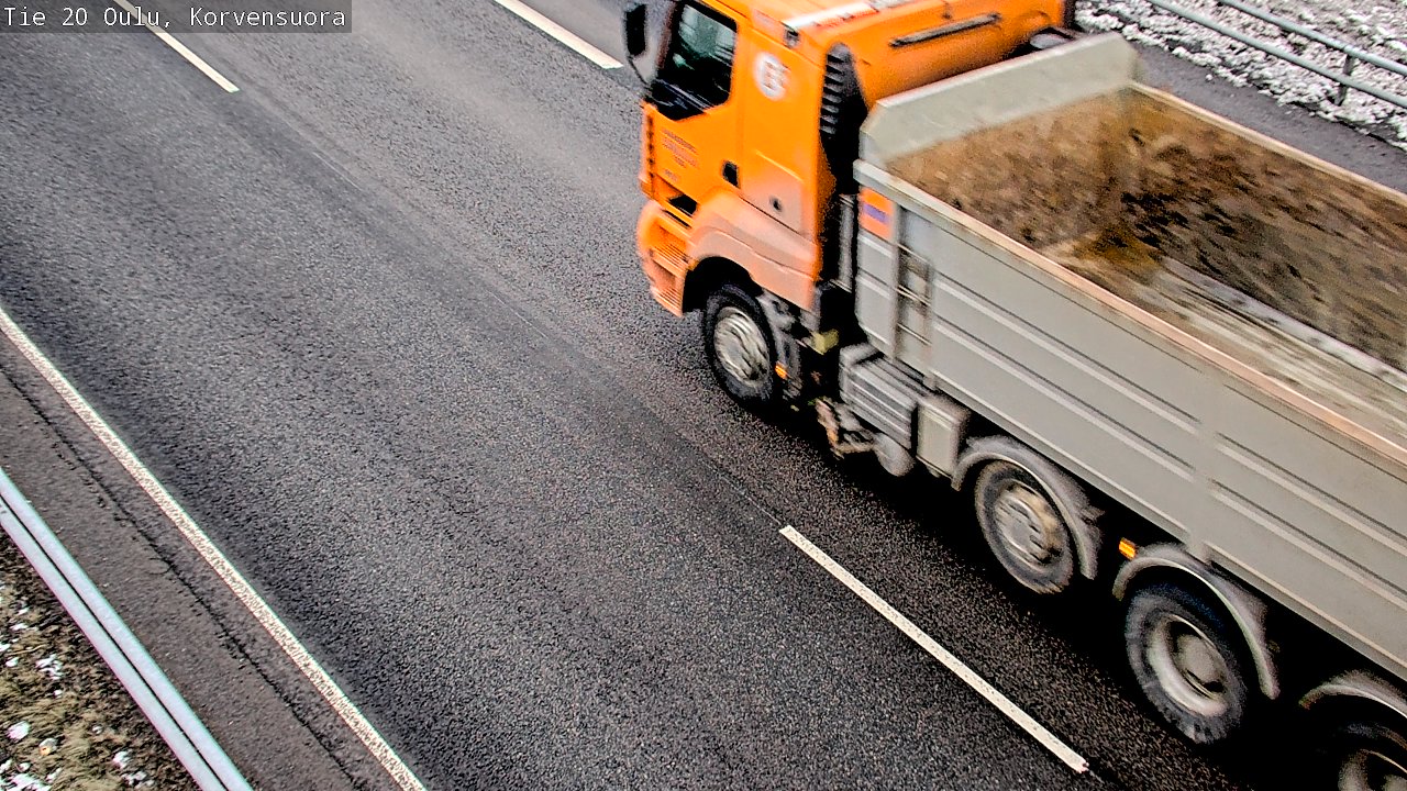 Kelikamerat Kuva Tie 20 Oulu Korvensuora, Oulu, Pohjois-Pohjanmaa