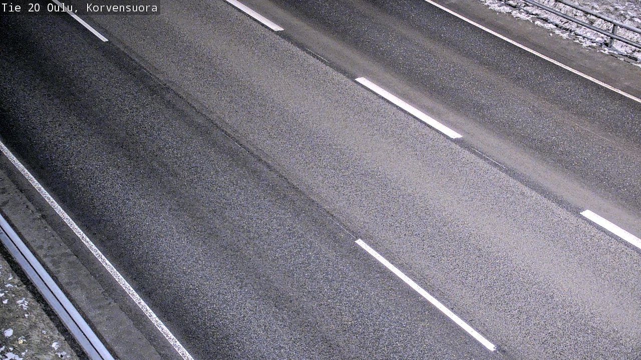 Kelikamerat Kuva Tie 20 Oulu Korvensuora, Oulu, Pohjois-Pohjanmaa