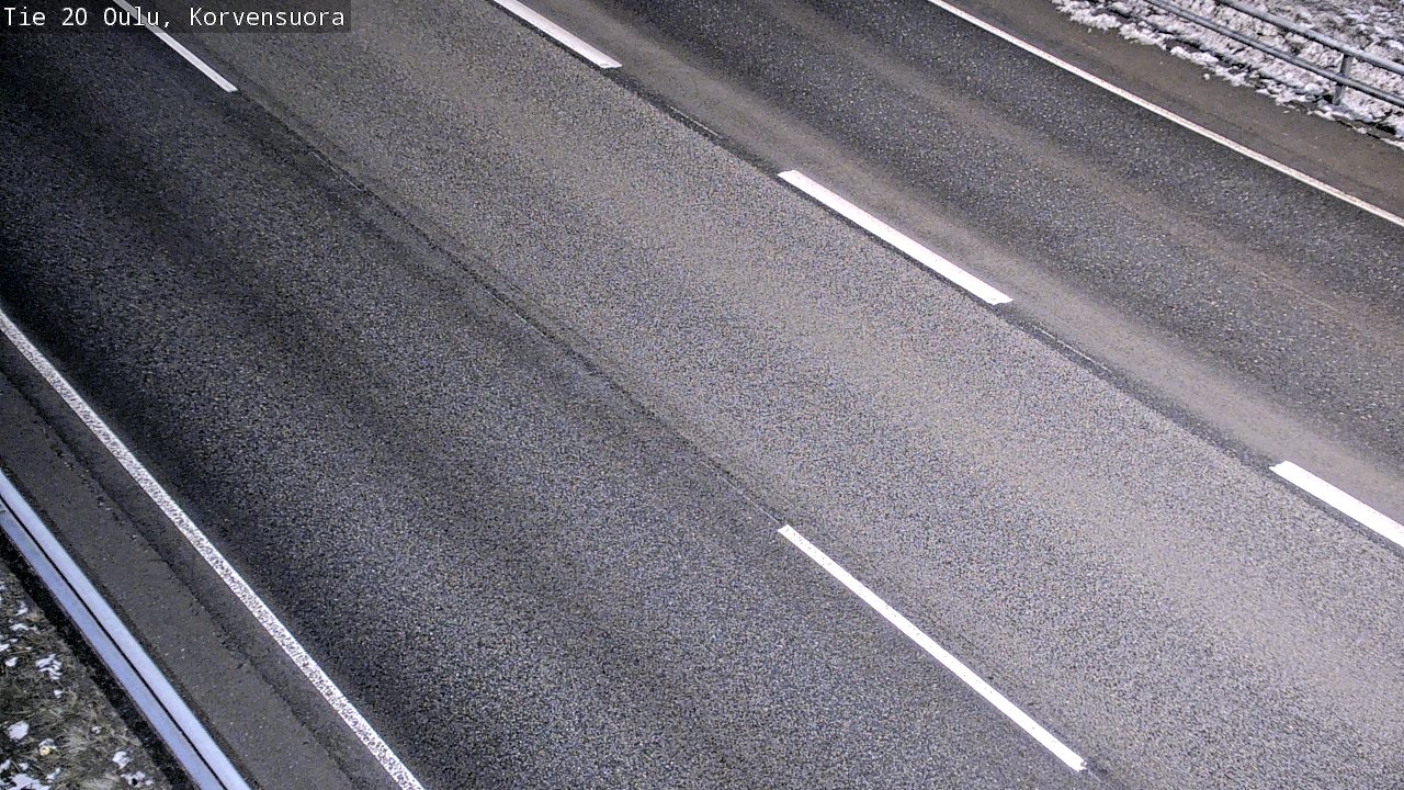 Kelikamerat Kuva Tie 20 Oulu Korvensuora, Oulu, Pohjois-Pohjanmaa