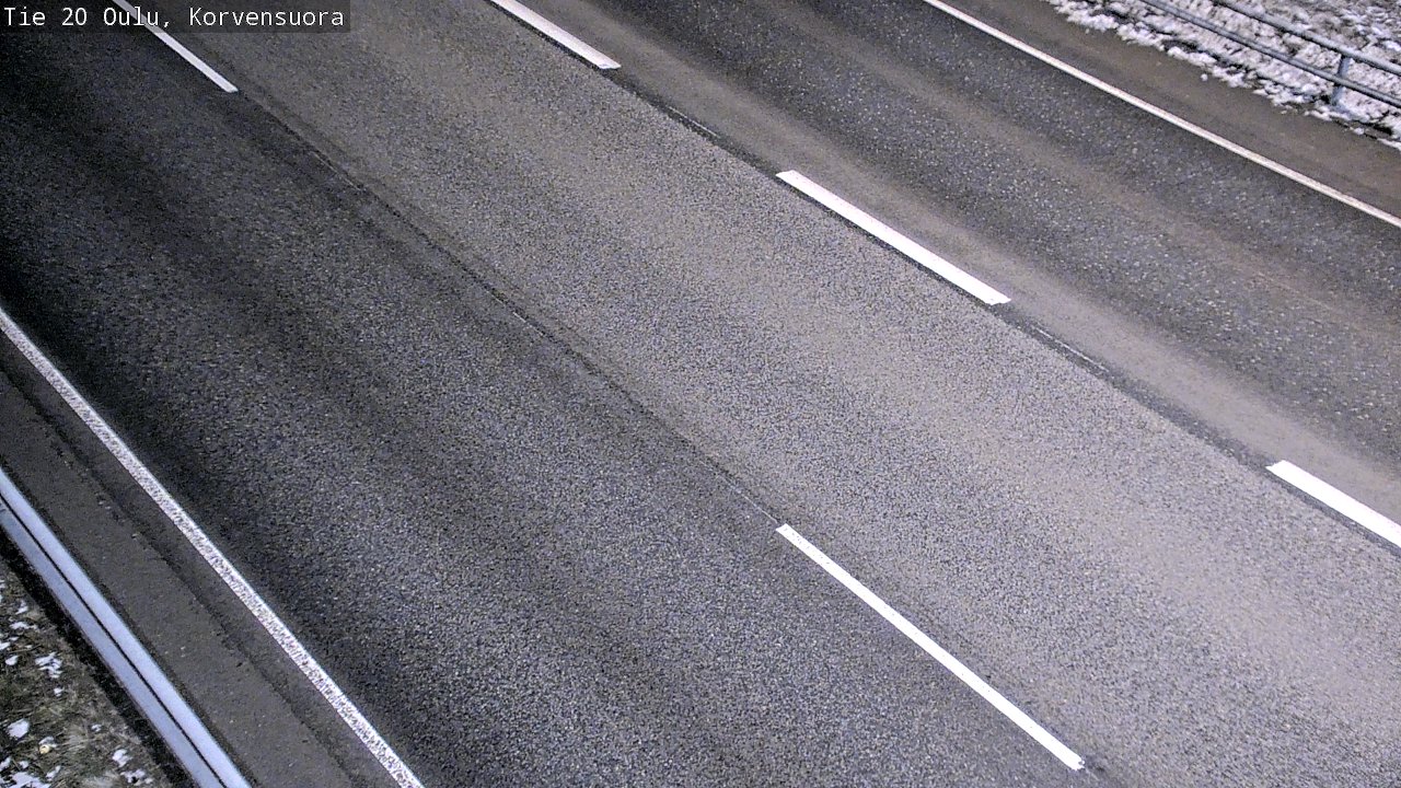 Kelikamerat Kuva Tie 20 Oulu Korvensuora, Oulu, Pohjois-Pohjanmaa