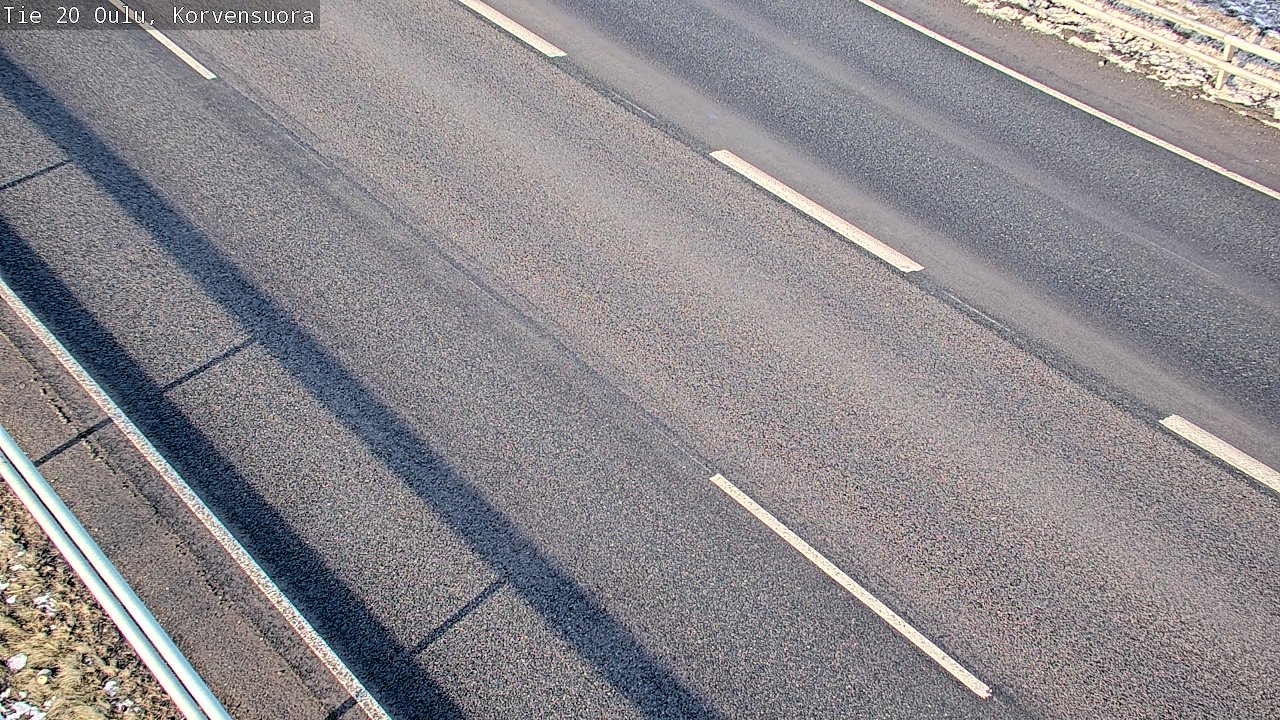 Kelikamerat Kuva Tie 20 Oulu Korvensuora, Oulu, Pohjois-Pohjanmaa