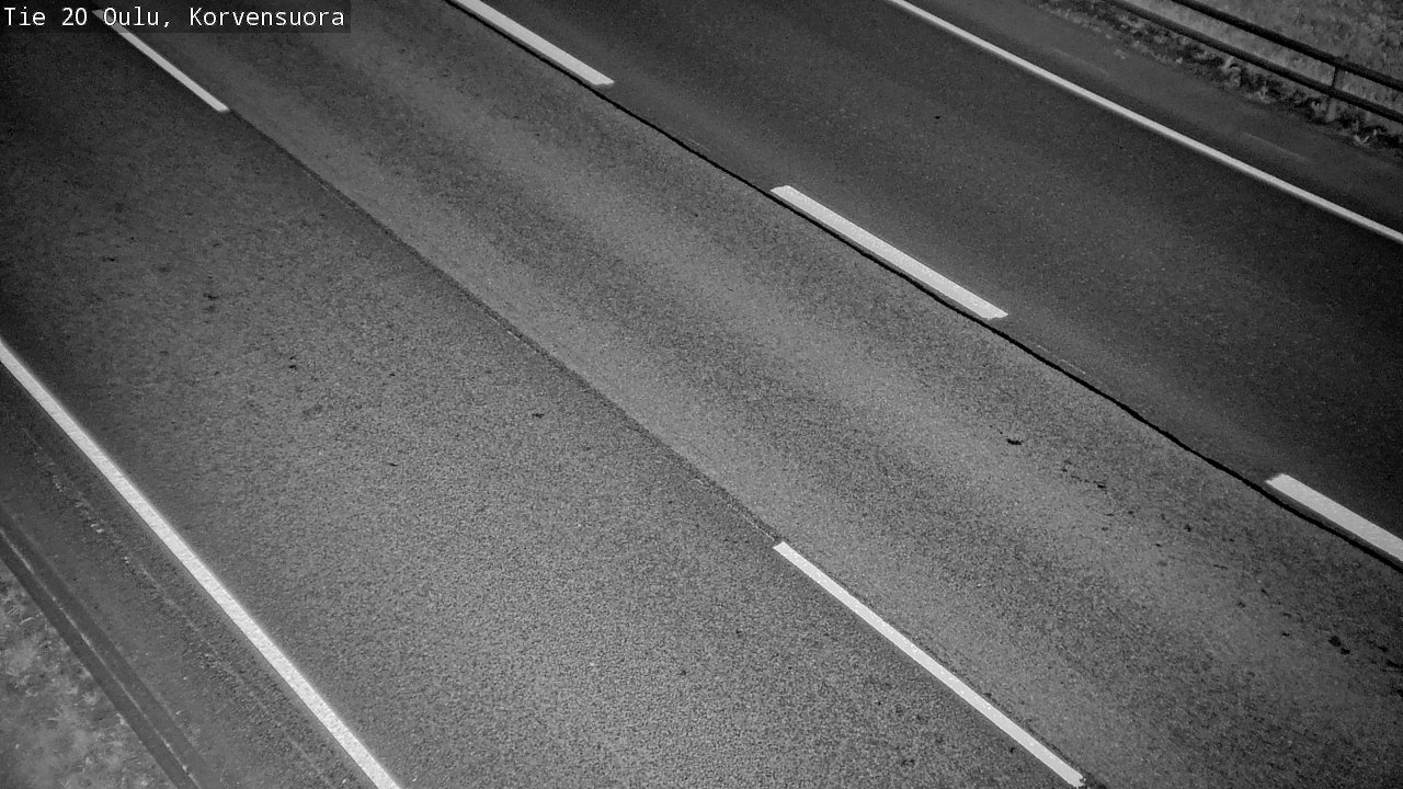 Kelikamerat Kuva Tie 20 Oulu Korvensuora, Oulu, Pohjois-Pohjanmaa