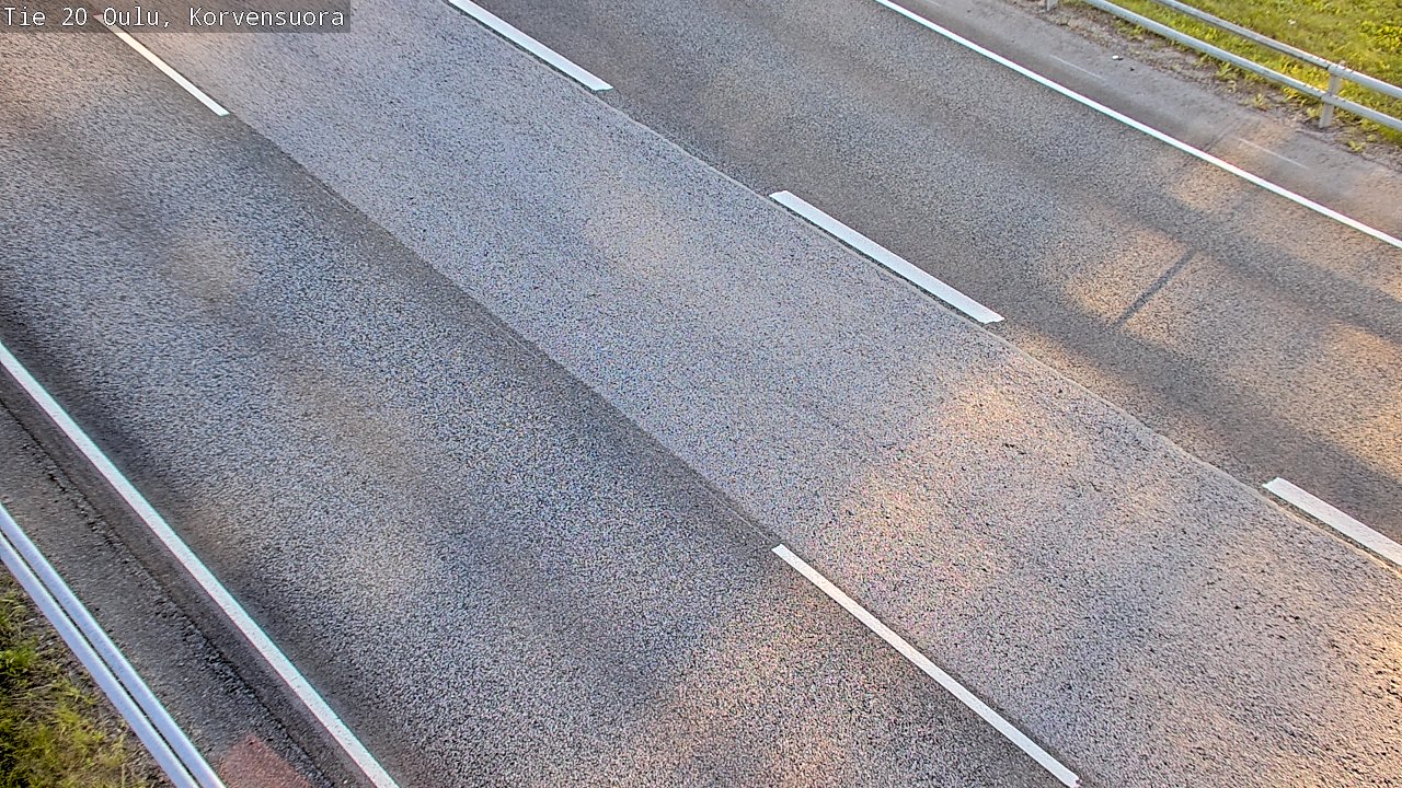 Kelikamerat Kuva Tie 20 Oulu Korvensuora, Oulu, Pohjois-Pohjanmaa