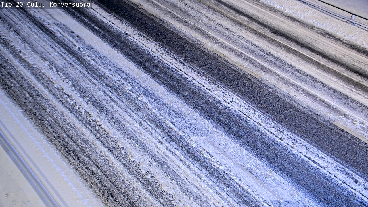 Kelikamerat Kuva Tie 20 Oulu Korvensuora, Oulu, Pohjois-Pohjanmaa