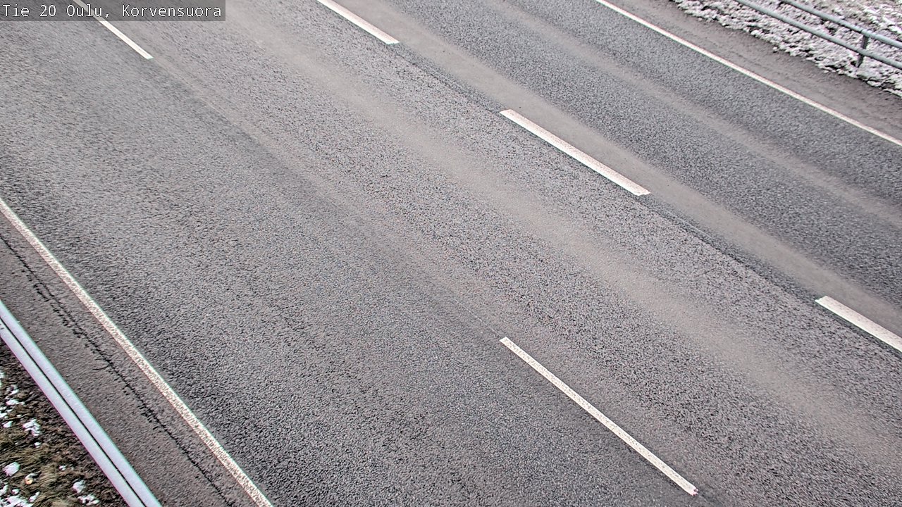 Kelikamerat Kuva Tie 20 Oulu Korvensuora, Oulu, Pohjois-Pohjanmaa