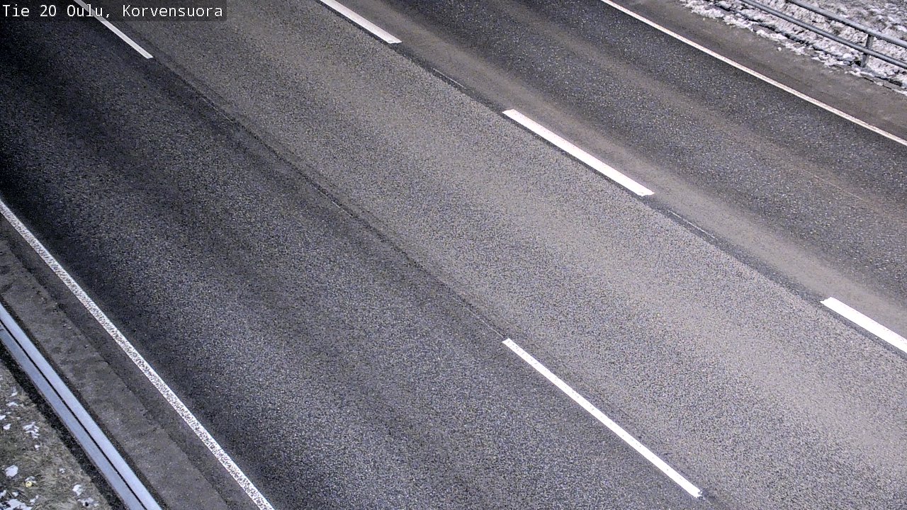 Kelikamerat Kuva Tie 20 Oulu Korvensuora, Oulu, Pohjois-Pohjanmaa