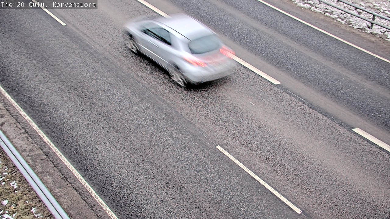 Kelikamerat Kuva Tie 20 Oulu Korvensuora, Oulu, Pohjois-Pohjanmaa