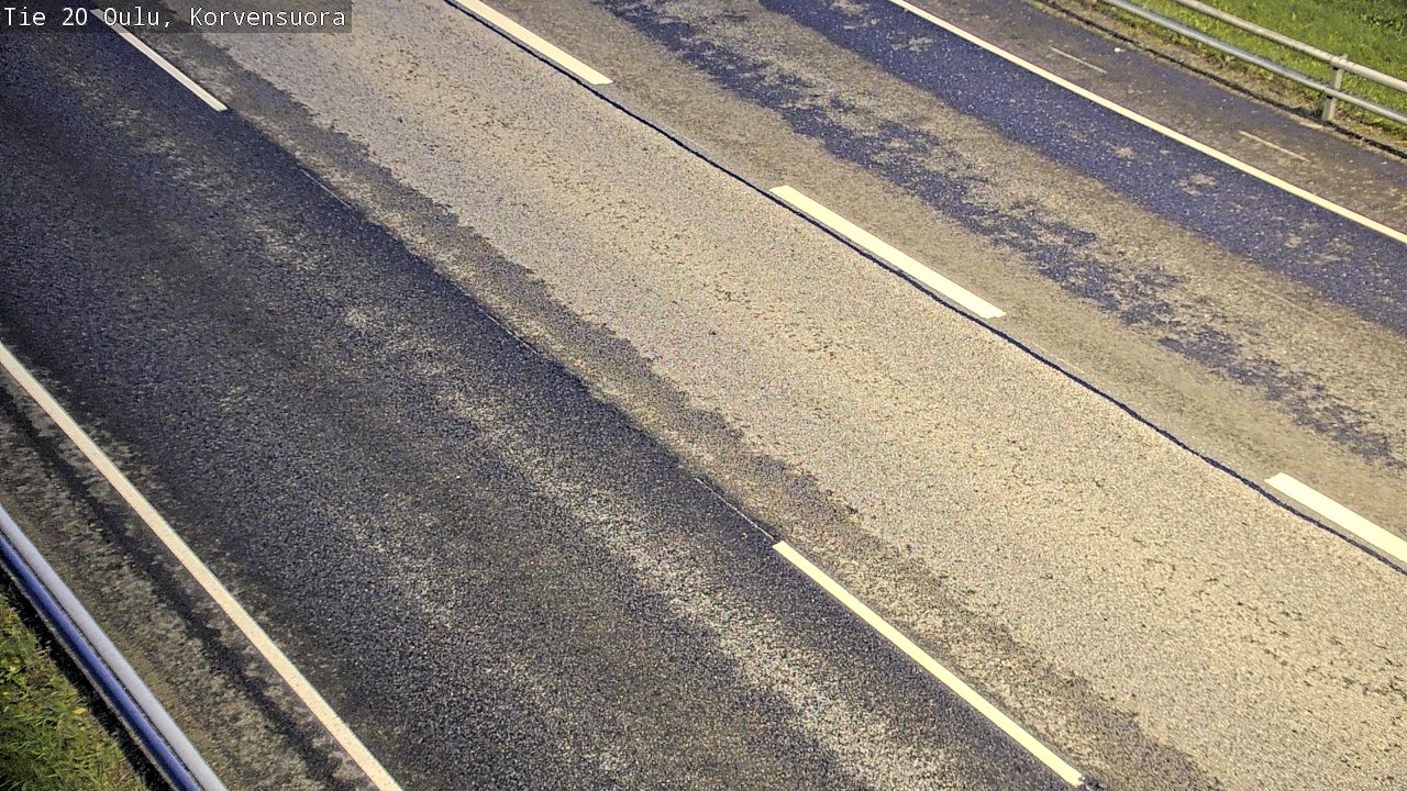 Kelikamerat Kuva Tie 20 Oulu Korvensuora, Oulu, Pohjois-Pohjanmaa