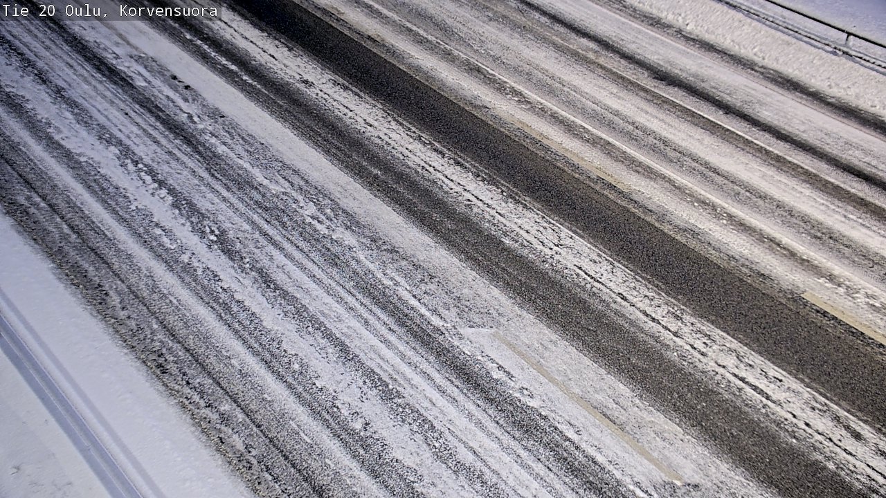 Kelikamerat Kuva Tie 20 Oulu Korvensuora, Oulu, Pohjois-Pohjanmaa