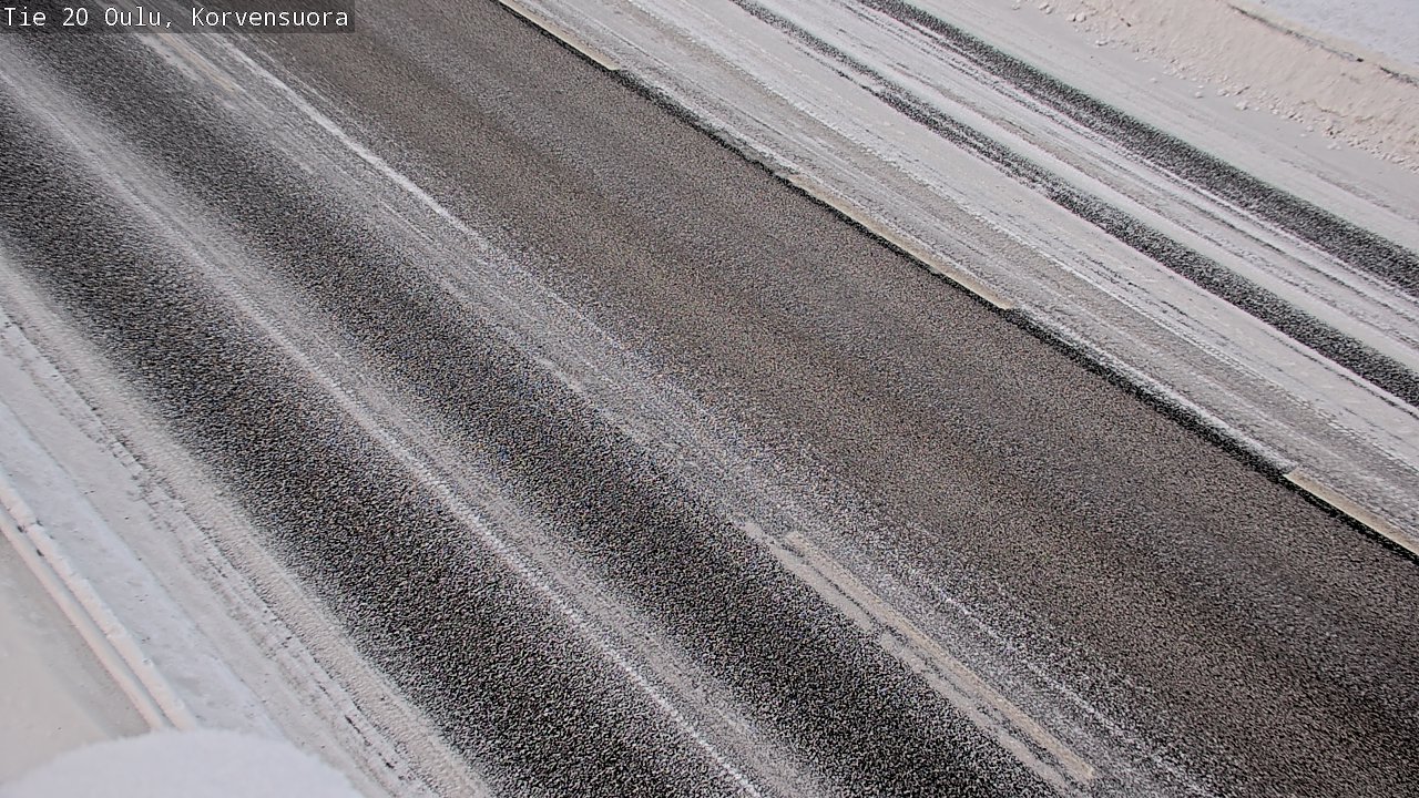 Kelikamerat Kuva Tie 20 Oulu Korvensuora, Oulu, Pohjois-Pohjanmaa