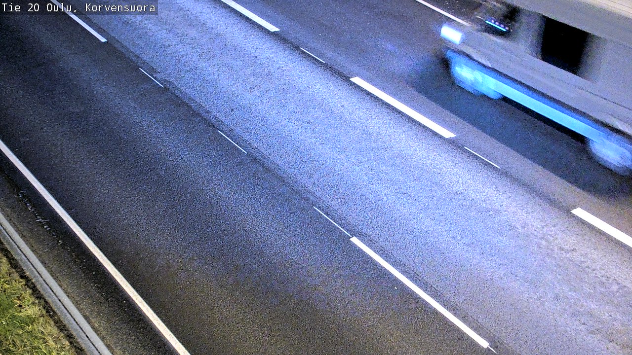 Kelikamerat Kuva Tie 20 Oulu Korvensuora, Oulu, Pohjois-Pohjanmaa