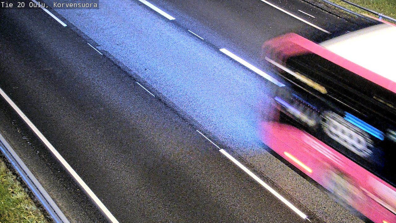 Kelikamerat Kuva Tie 20 Oulu Korvensuora, Oulu, Pohjois-Pohjanmaa