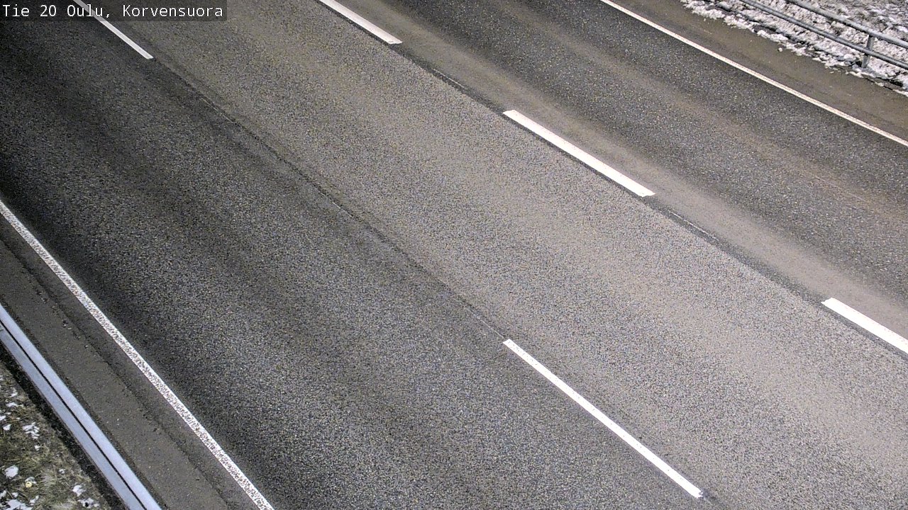 Kelikamerat Kuva Tie 20 Oulu Korvensuora, Oulu, Pohjois-Pohjanmaa