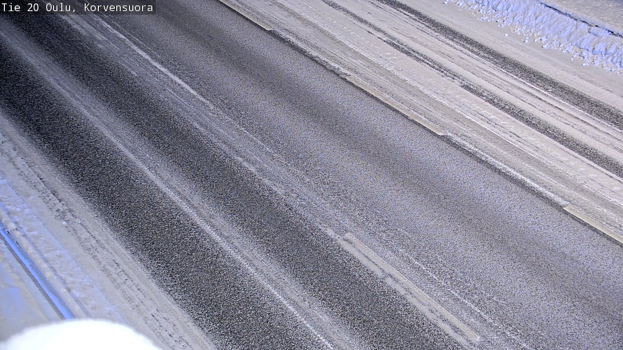 Kelikamerat Kuva Tie 20 Oulu Korvensuora, Oulu, Pohjois-Pohjanmaa