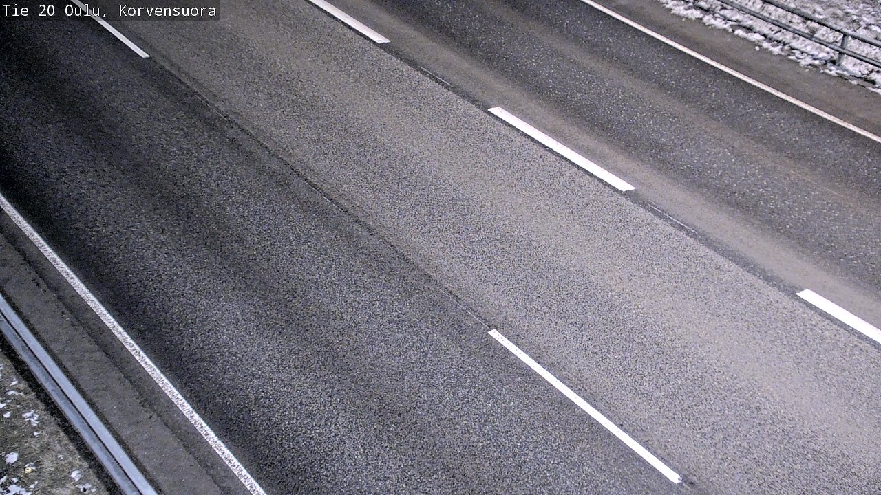 Kelikamerat Kuva Tie 20 Oulu Korvensuora, Oulu, Pohjois-Pohjanmaa