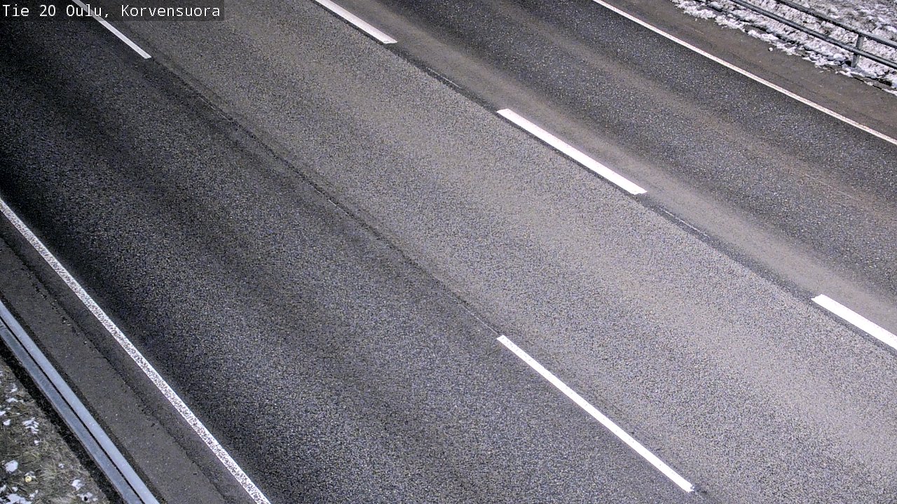 Kelikamerat Kuva Tie 20 Oulu Korvensuora, Oulu, Pohjois-Pohjanmaa