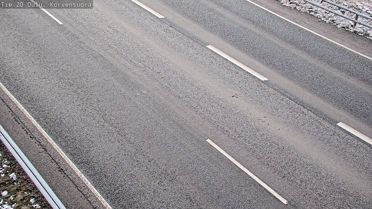 Kelikamerat Kuva Tie 20 Oulu Korvensuora, Oulu, Pohjois-Pohjanmaa