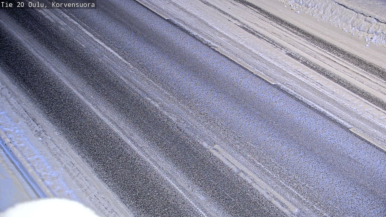 Kelikamerat Kuva Tie 20 Oulu Korvensuora, Oulu, Pohjois-Pohjanmaa