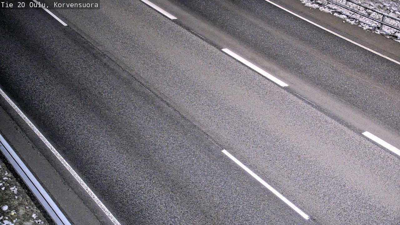 Kelikamerat Kuva Tie 20 Oulu Korvensuora, Oulu, Pohjois-Pohjanmaa