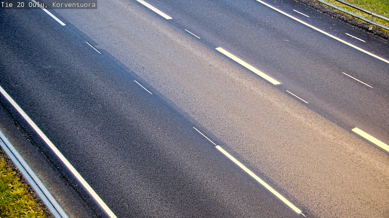 Kelikamerat Kuva Tie 20 Oulu Korvensuora, Oulu, Pohjois-Pohjanmaa