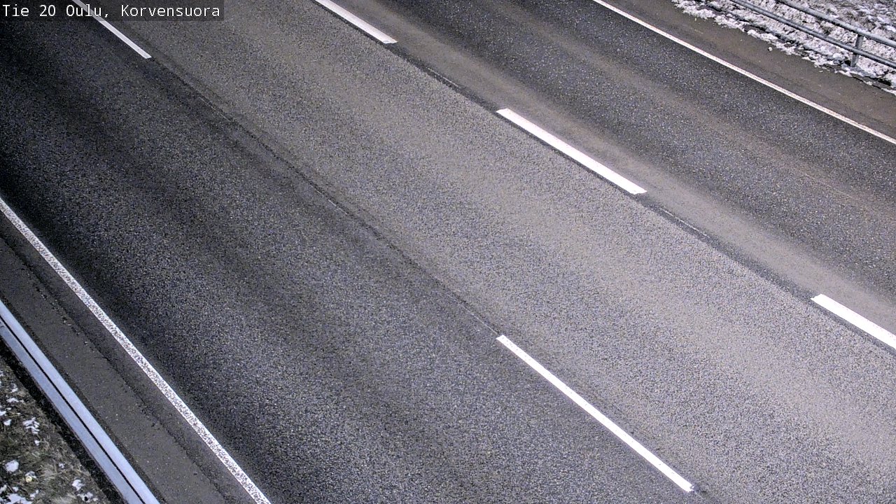 Kelikamerat Kuva Tie 20 Oulu Korvensuora, Oulu, Pohjois-Pohjanmaa