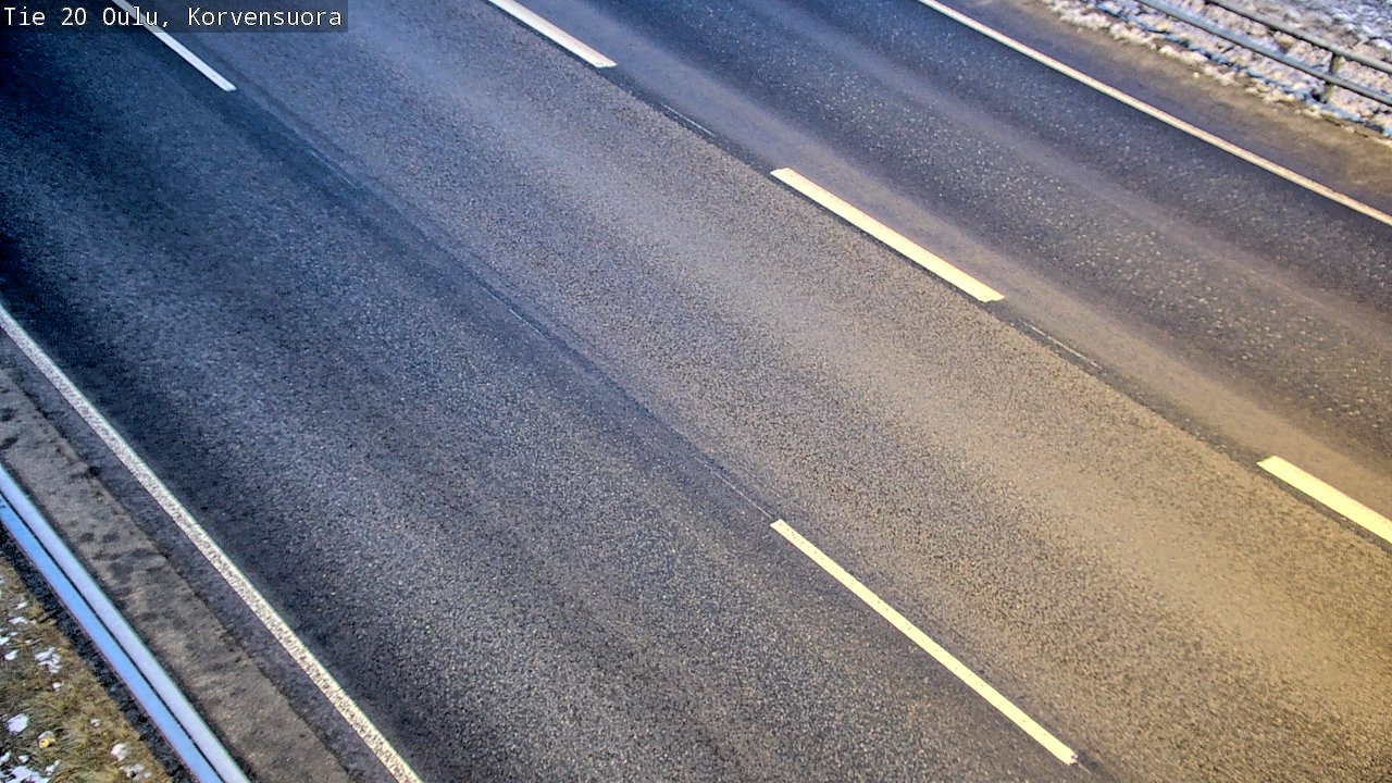 Kelikamerat Kuva Tie 20 Oulu Korvensuora, Oulu, Pohjois-Pohjanmaa