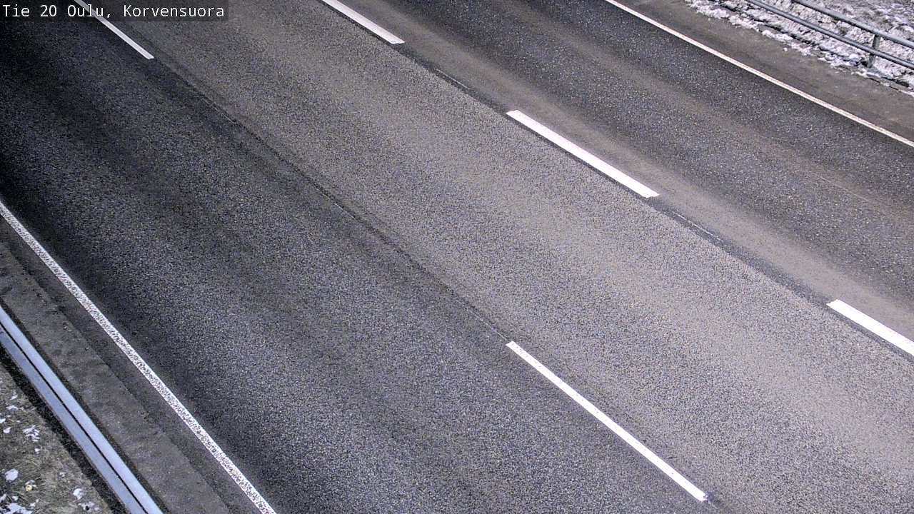 Kelikamerat Kuva Tie 20 Oulu Korvensuora, Oulu, Pohjois-Pohjanmaa