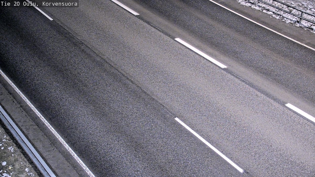 Kelikamerat Kuva Tie 20 Oulu Korvensuora, Oulu, Pohjois-Pohjanmaa