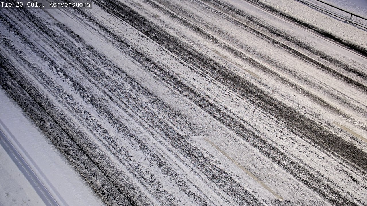 Kelikamerat Kuva Tie 20 Oulu Korvensuora, Oulu, Pohjois-Pohjanmaa