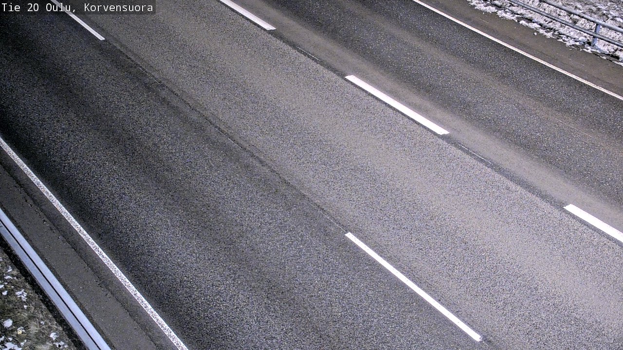 Kelikamerat Kuva Tie 20 Oulu Korvensuora, Oulu, Pohjois-Pohjanmaa