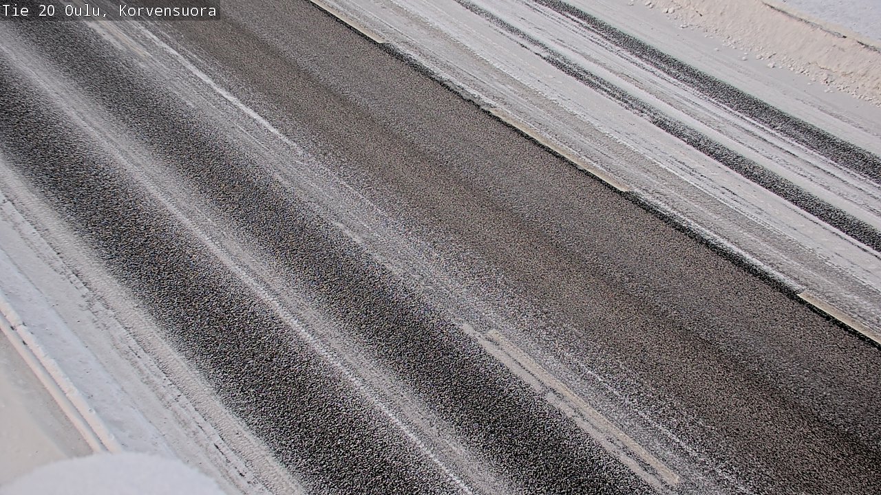 Kelikamerat Kuva Tie 20 Oulu Korvensuora, Oulu, Pohjois-Pohjanmaa