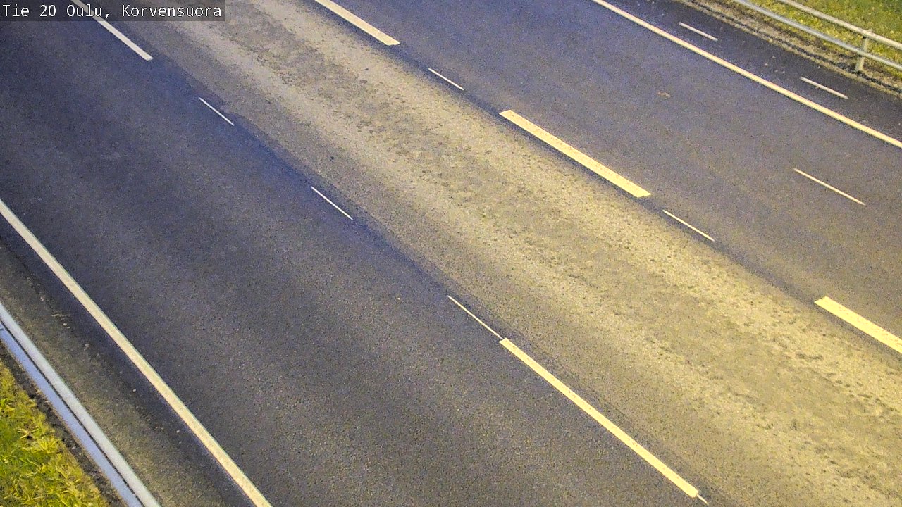 Kelikamerat Kuva Tie 20 Oulu Korvensuora, Oulu, Pohjois-Pohjanmaa