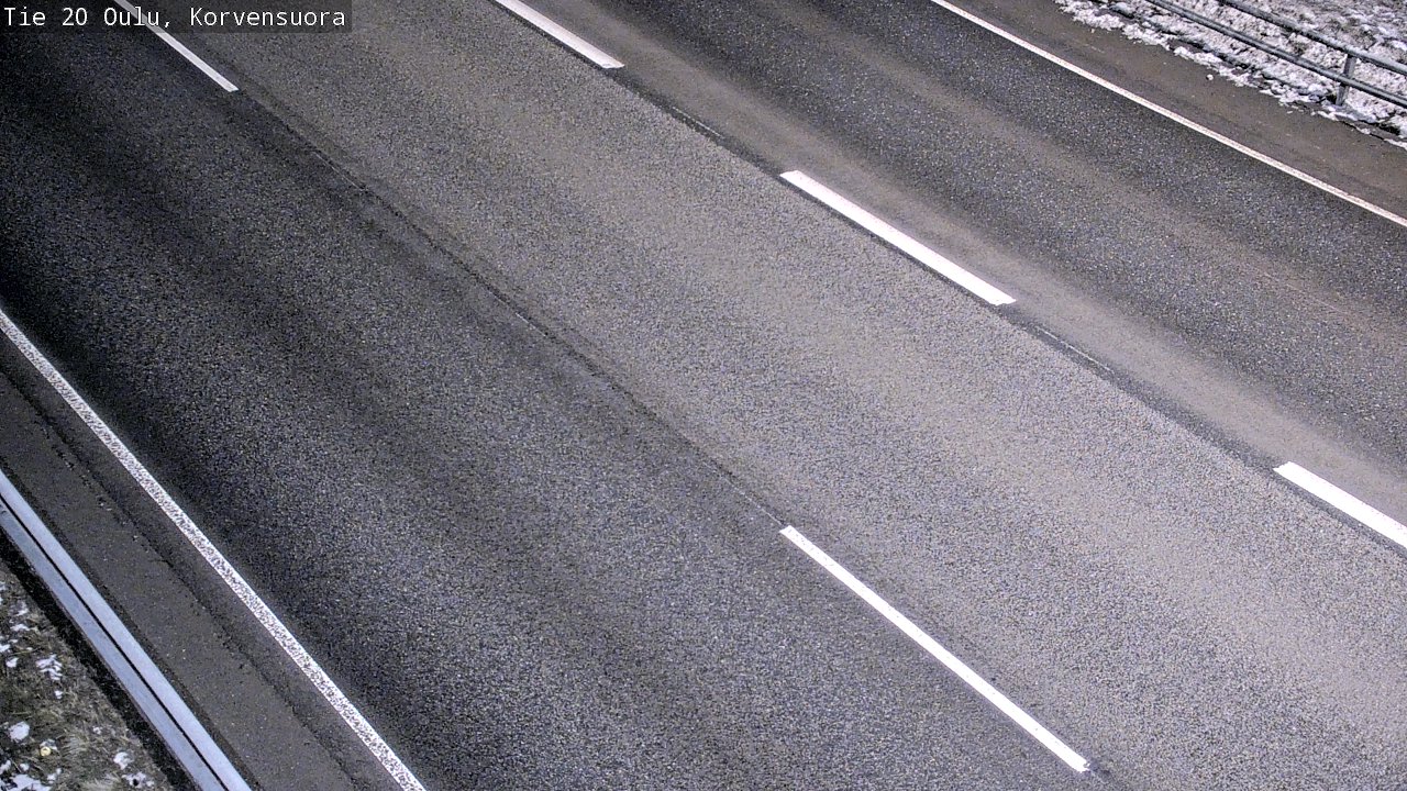 Kelikamerat Kuva Tie 20 Oulu Korvensuora, Oulu, Pohjois-Pohjanmaa