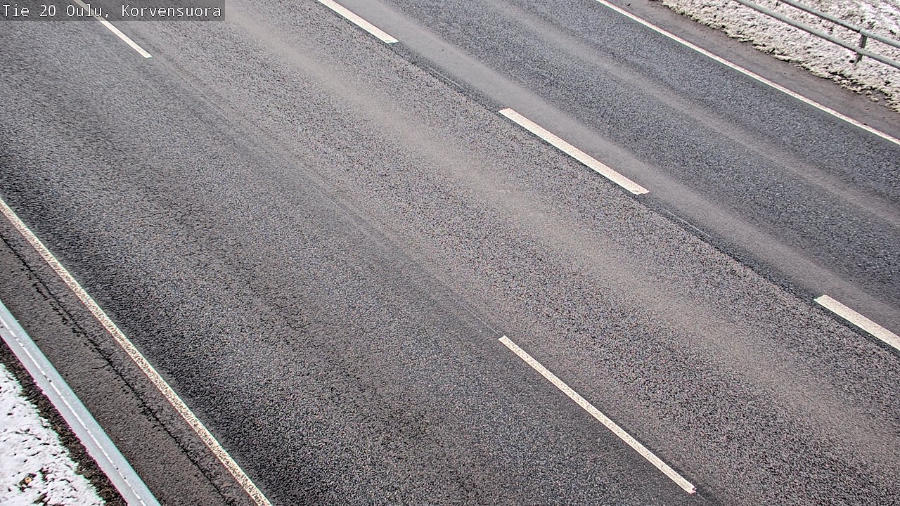 Kelikamerat Kuva Tie 20 Oulu Korvensuora, Oulu, Pohjois-Pohjanmaa