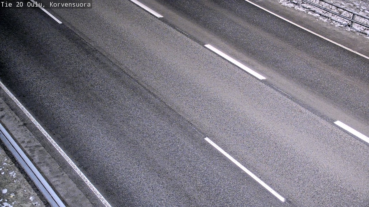 Kelikamerat Kuva Tie 20 Oulu Korvensuora, Oulu, Pohjois-Pohjanmaa