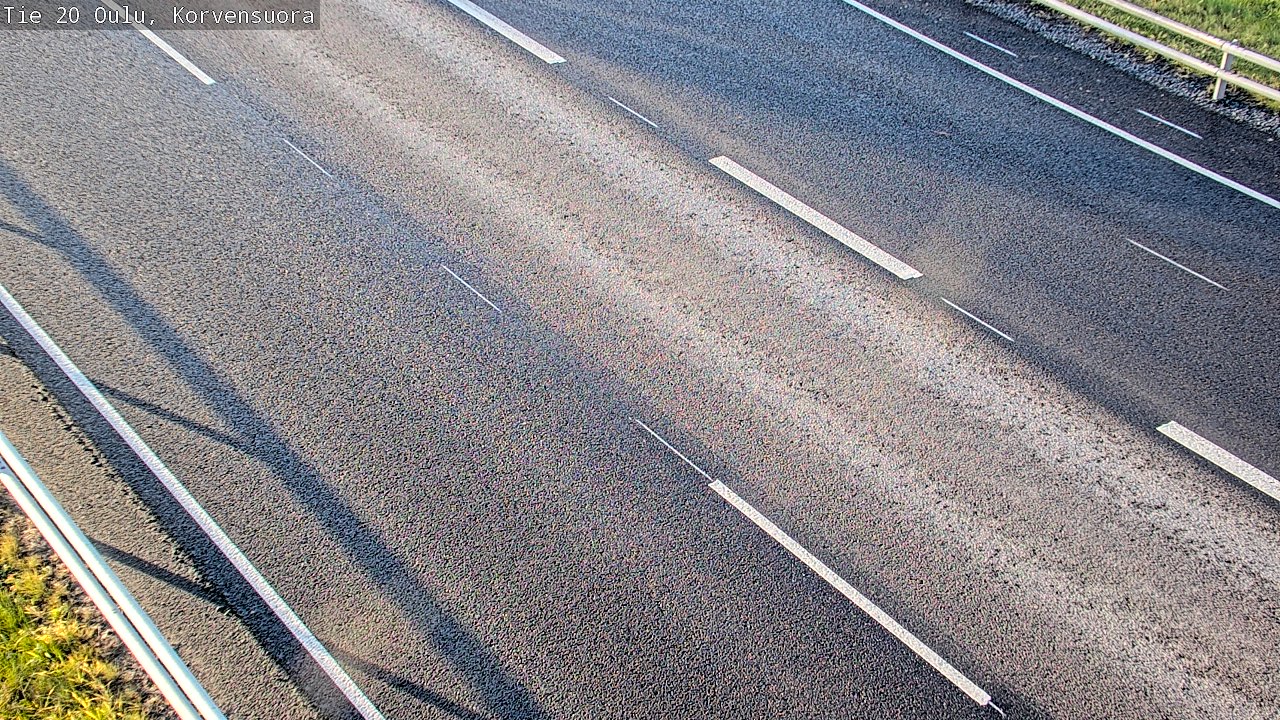 Kelikamerat Kuva Tie 20 Oulu Korvensuora, Oulu, Pohjois-Pohjanmaa