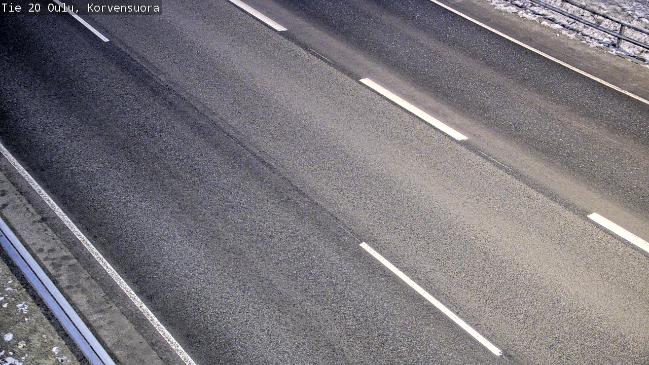 Kelikamerat Kuva Tie 20 Oulu Korvensuora, Oulu, Pohjois-Pohjanmaa